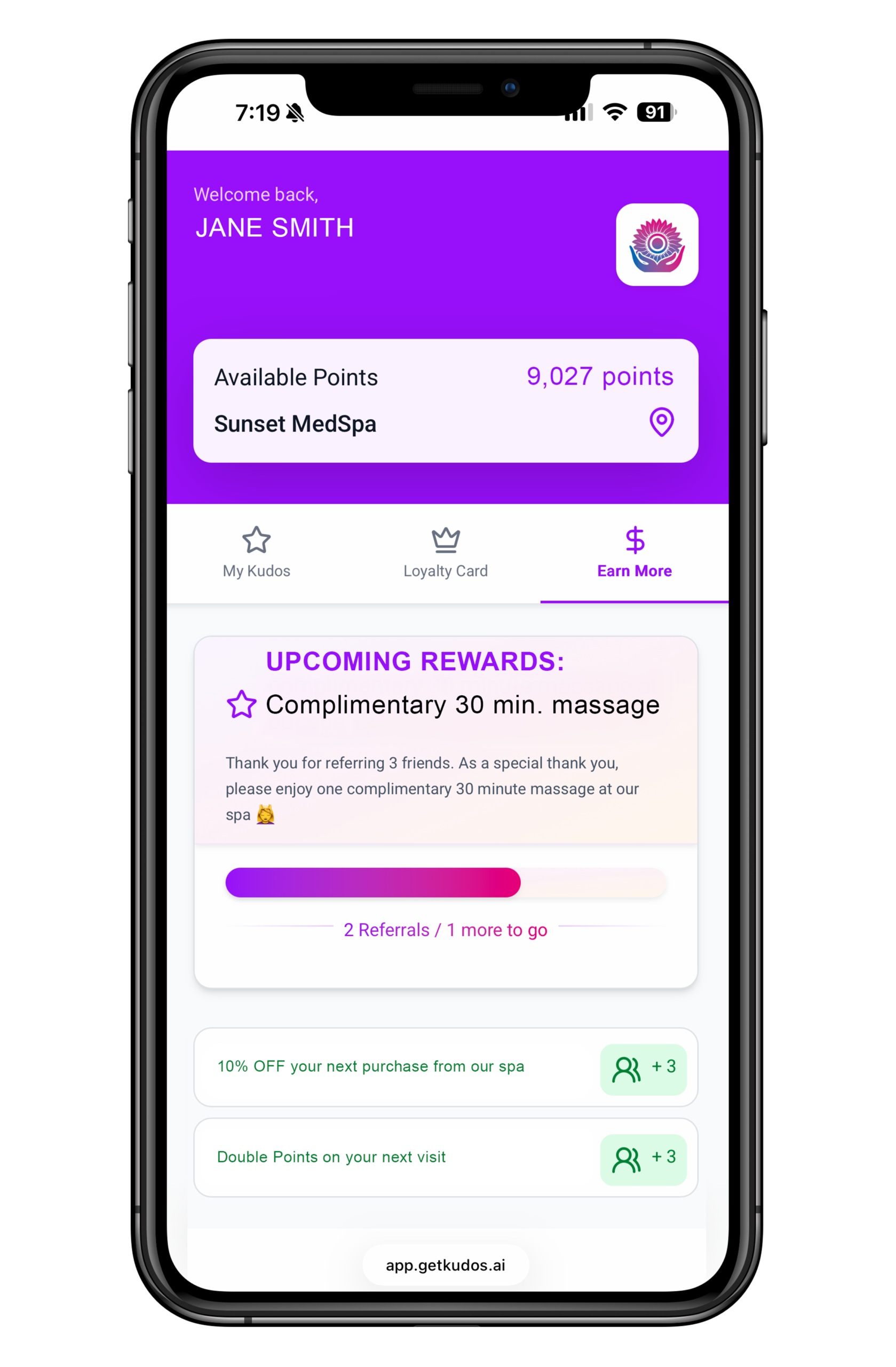 Get Kudos AI patient experience on iPhone